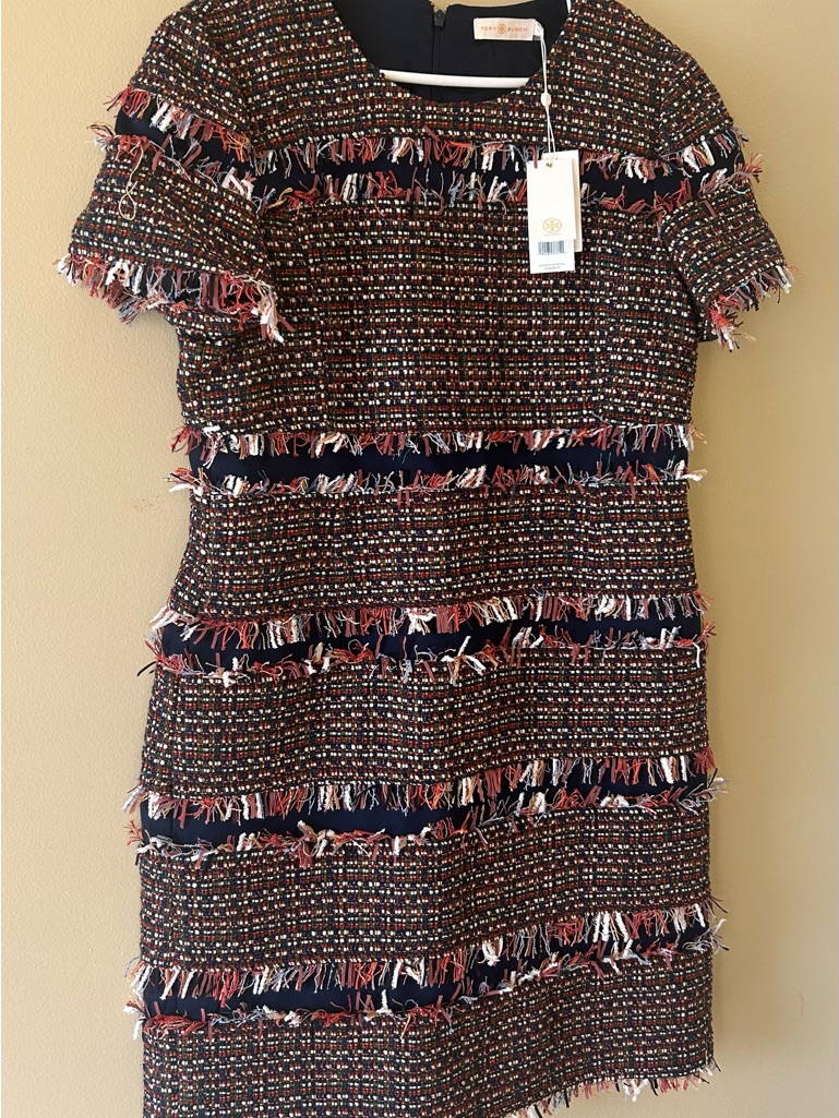 Nwt Tory Burch Tweed Dress